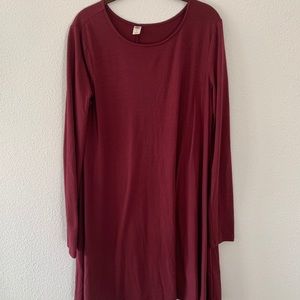 Burgundy Old Navy Dress!